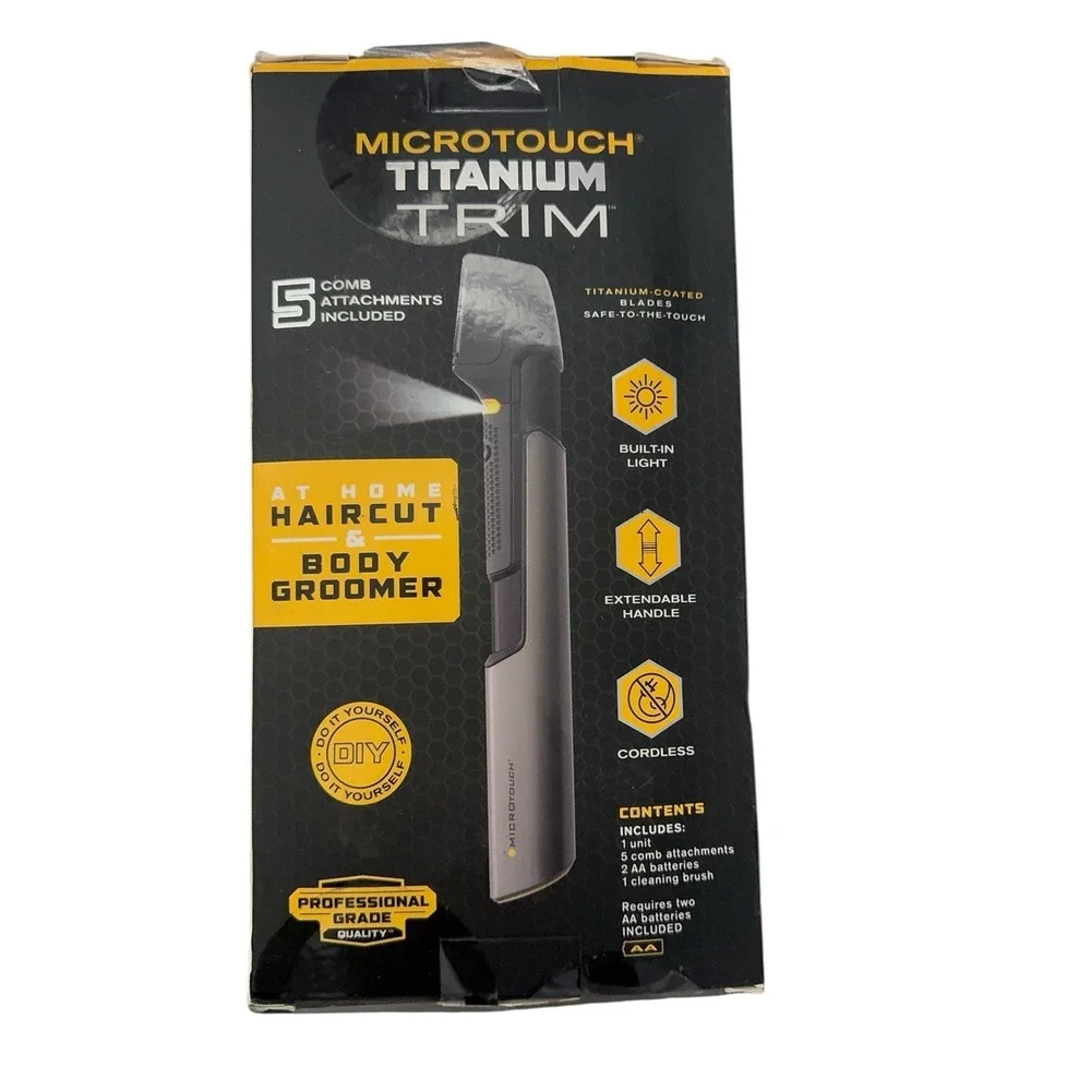 Microtouch Titanium  Trim  At Home Haircut & Body‎ Groomer